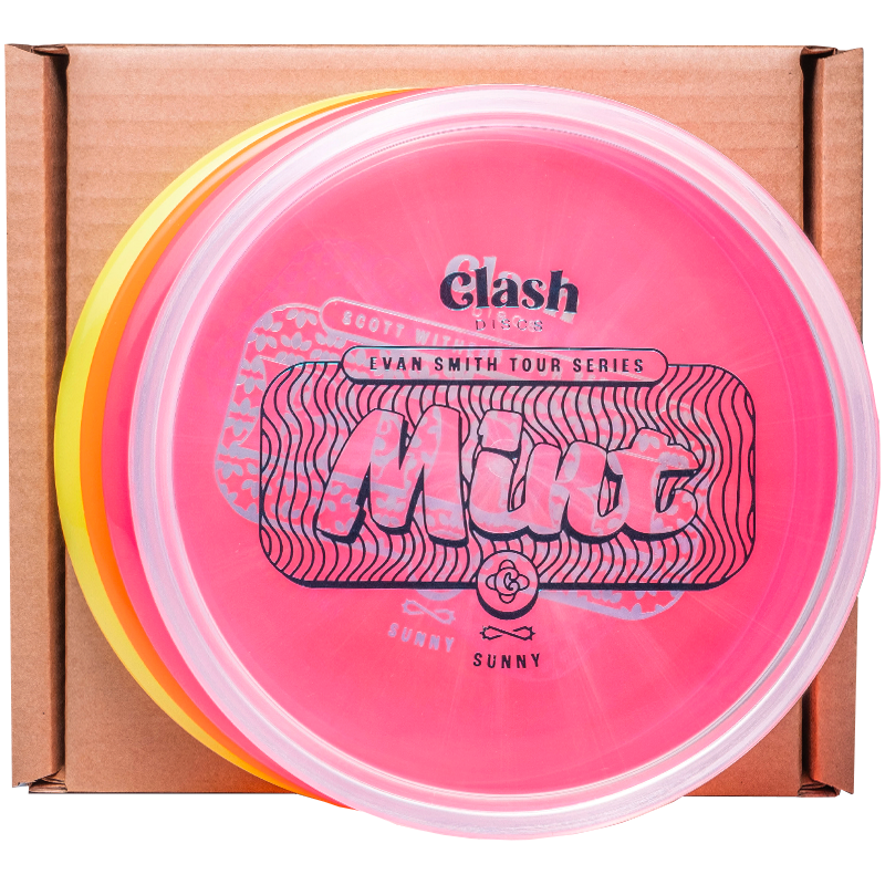 Clash Discs 2023 Tour Series Box Sunny Plastic Edition Powergrip USA