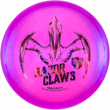 Discmania Evolution Meta Tactic Razor Claw 3 Eagle McMahon Signature ...