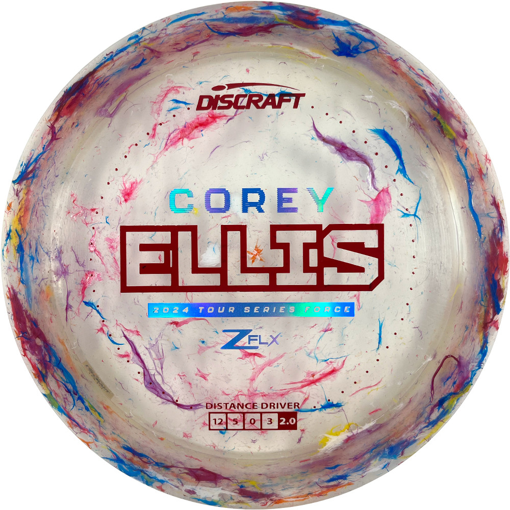 Discraft Jawbreaker Z FLX Force Corey Ellis 2024 Tour Series ...