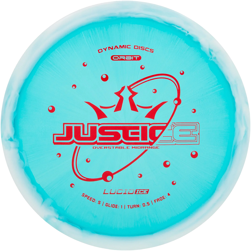 Dynamic Discs Lucid Ice Orbit Justice Powergrip USA