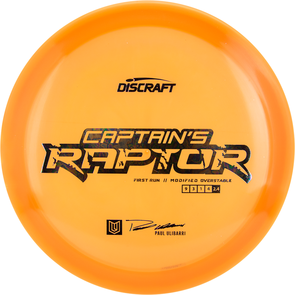 Discraft Captain Raptor First outlet run